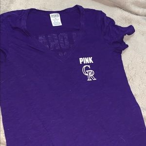 VS PINK Rockies shirt